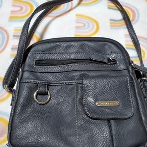 St John's Bay purse/crossbody like new. Black